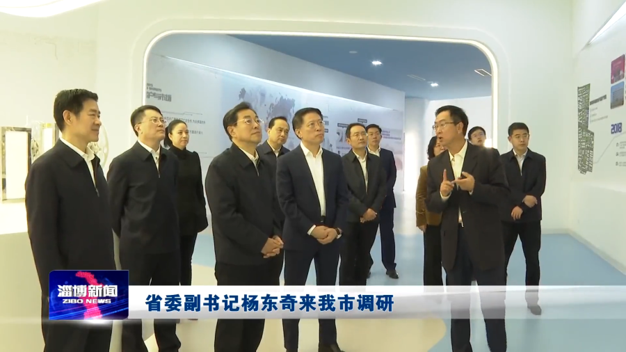 省委副書記楊東奇蒞臨公司調研指導